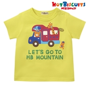 【SALE】[ベビー]Ｔシャツ　イエロー　[ミキハウス　ホットビスケッツ]