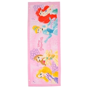 【SALE】ジュニアバスタオル ディズニープリンセストゥインクルフラワー 40×110cm