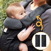 [エルゴベビー公認]吸水速乾ベルトカバー　ブラック Ergobaby(エルゴベビー)