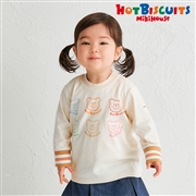 【SALE】[ベビー]Ｔシャツ　アイボリー　[ミキハウス　ホットビスケッツ]