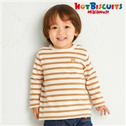 【SALE】[ベビー] Ｔシャツ ベージュ　[ミキハウス　ホットビスケッツ]