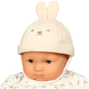 【SALE】[40～42・42～44・44～46cm]ロール帽　アニマル　アイボリー
