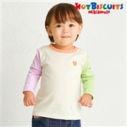[ベビー] Ｔシャツ マルチカラー　[ミキハウス　ホットビスケッツ]