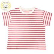 【SALE】[キッズ]いつものＴシャツ　半袖　天竺素材　レッド