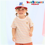 【SALE】[ベビー] Ｔシャツ マルチカラー　[ミキハウス　ホットビスケッツ]