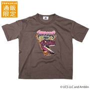 【SALE】【通販限定】[ジュニア]切替半袖Ｔシャツ　ジュラシックパーク　グレー