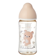 マルチフィット 広口タイプ プラスチック製 ほ乳びん 240ml リラックマ