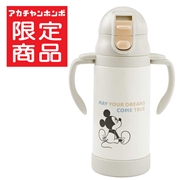 [350ml]ストロー ステンレス マグ ミッキーマウス-AK