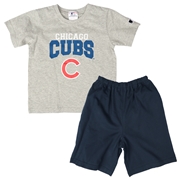 【SALE】[キッズ]半袖　パジャマ　ＭＬＢグレー　カブス