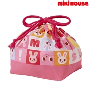 ランチバッグ ピンク　[ミキハウス　ホットビスケッツ]