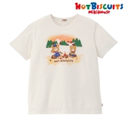 【SALE】[かぞくおそろい] Ｔシャツ（大人用） グリーン　[ミキハウス　ホットビスケッツ]