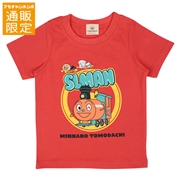 【SALE】【通販限定】[ベビー]半袖Ｔシャツ　アンパンマン　ＳＬ　レッド
