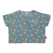 【SALE】[キッズ]抜染デニムＴシャツＰＣＨＹ×mahochan サックス