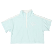 【SALE】[キッズ]ハーフジップＴシャツ ペパーミント