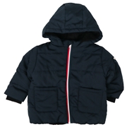 【SALE】[ベビー]裏ボアジャケット　ネイビー