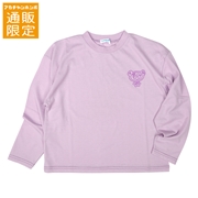 再値下!!【SALE】【通販限定】[ジュニア]長袖Ｔシャツ　エンジェルブルー　パープル