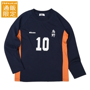 再値下!!【SALE】【通販限定】[ジュニア]長袖Ｔシャツ　ＭＩＫＡＳＡ×ハイキュー　ネイビー