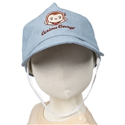 【SALE】[48～54cm]キャップ　おさるのジョージ　サックス