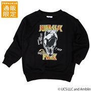【SALE】【通販限定】[ジュニア]スウェットシャツ　ジュラシックパーク　ブラック