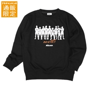 【SALE】【通販限定】[ジュニア]スウェットシャツ　ＭＩＫＡＳＡ×ハイキュー　ブラック
