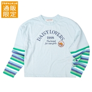 再値下!!【SALE】【通販限定】[ジュニア]長袖Ｔシャツ　ＤＡＩＳＹ　ＬＯＶＥＲＳ(デイジーラバーズ）　サックス