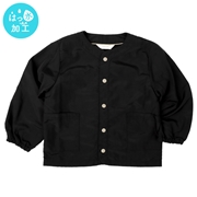 再値下!!【SALE】[キッズ]はっ水ノーカラージャケット　ブラック