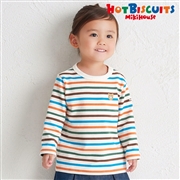 [キッズ] Ｔシャツ フォレストグリーン　[ミキハウス　ホットビスケッツ]
