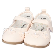 【SALE】[13.0～17.0cm]飾り合皮シューズ アイボリー