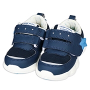 【SALE】[14.0～15.5cm]ラバーモチーフシューズ　ベビー ネイビー