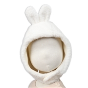 再値下!!【SALE】[48～54cm]フード　アニマルボア オフホワイト
