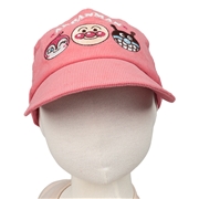 [48・50cm]コーデュロイキャップ　アンパンマン ピンク