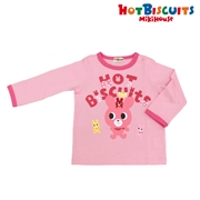[キッズ] Ｔシャツ ピンク　[ミキハウス　ホットビスケッツ]