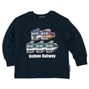 再値下!!【SALE】[キッズ]２５ＨＨ裏毛京阪集合トレ－ナ－ ネイビー