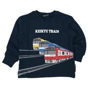 再値下!!【SALE】[キッズ]２５ＨＨ裏毛京急３車種トレ－ナ－ ネイビー