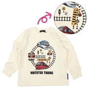 再値下!!【SALE】[キッズ]２５ＨＨ裏毛近鉄仕掛けトレ－ナ－ オフホワイト