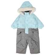 再値下!!【SALE】[ベビー]防寒スノースーツ　サックス