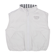 【SALE】[ベビー]中綿ベスト　PCHY グレー