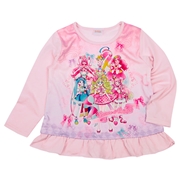 再値下!!【SALE】[キッズ]長袖Ｔシャツ　キミとアイドルプリキュア♪　ピンク