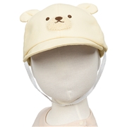 【SALE】[48~54cm]キャップ　アニマル　アイボリー