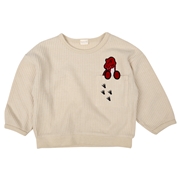 再値下!!【SALE】[キッズ]長袖トレーナー  ポケット恐竜　ベージュ