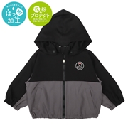 再値下!!【SALE】[ベビー]はっ水ジャケット　フード付き　グレー