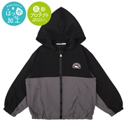 再値下!!【SALE】[キッズ]はっ水ジャケット　フード付き　グレー