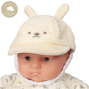 【SALE】[42~46cm]キャップ　アニマル　アイボリー