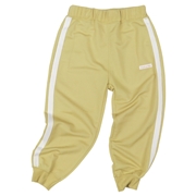 【SALE】[キッズ]１０分丈パンツ　ライン　キミドリ