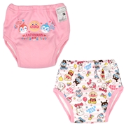 ６層トレーニングパンツ２枚組　アンパンマン　ピンク