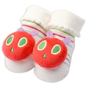 ぬいぐるみ付きソックス　はらぺこあおむし