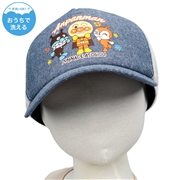【SALE】[48~52cm]メッシュキャップ　アンパンマン　ネイビー