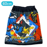 【SALE】巻きタオル ポケモン P4828 60cm丈