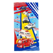 【SALE】コンパクトバスタオル トミカ ストレート 50×100cm