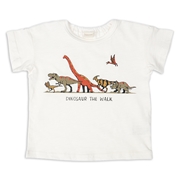 【SALE】[ベビー]半袖Tシャツ　パネル　オフホワイト
